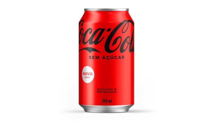 Nova Coca-Cola Sem Açúcar chega ao Brasil