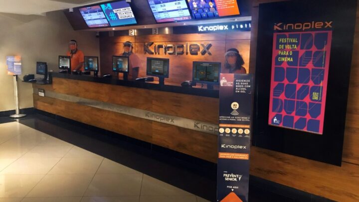 Cinema Kinoplex, do Amazonas Shopping,  retoma atividades nesta segunda-feira (28)