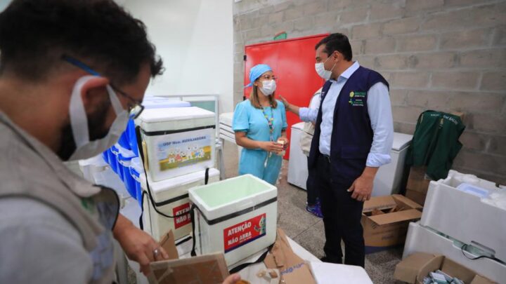 Governador Wilson Lima acompanha início  do 3º mutirão Vacina Amazonas na capital