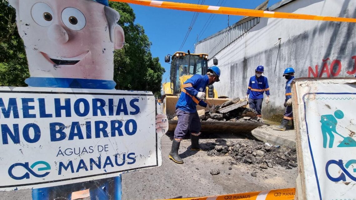 Mais de R$ 105,6 milhões serão investidos na ampliação e modernização do abastecimento de água em Manaus
