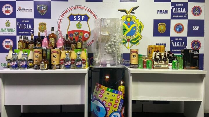 Homem é preso com cerca de R$ 10 mil em bebidas contrabandeadas da Colômbia