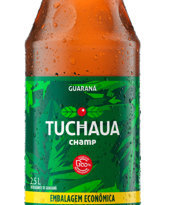Grupo Simões lança Guaraná Tuchaua na embalagem de 2,5 litros