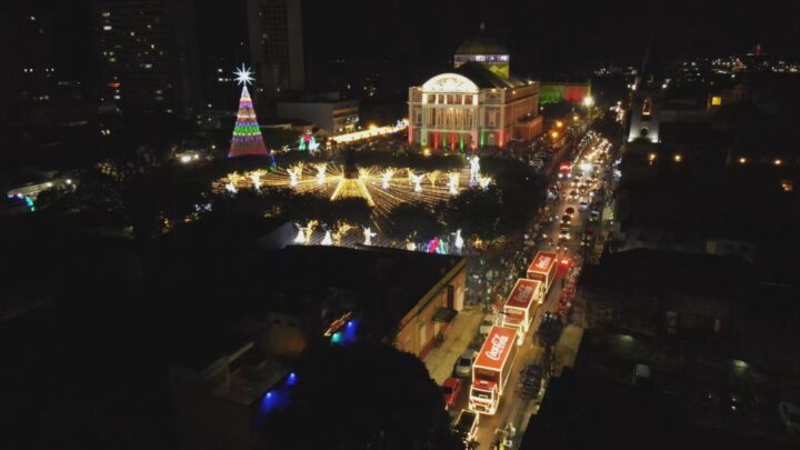 Caravana de Natal da Coca-Cola encerra programação nesta quinta-feira