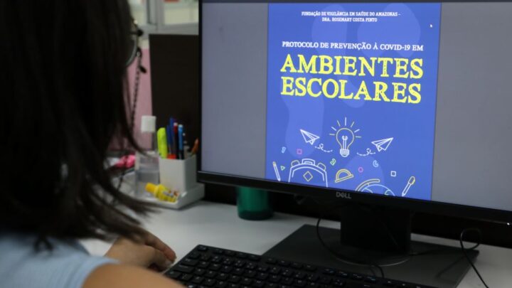 Volta às aulas: FVS-RCP reforça protocolo sanitário de prevenção à Covid-19 em ambiente escolar