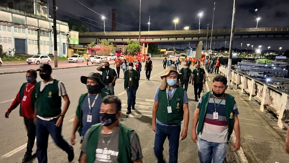 Prefeitura de Manaus promove mais uma etapa da operação ‘Orla + Segura’ no Centro