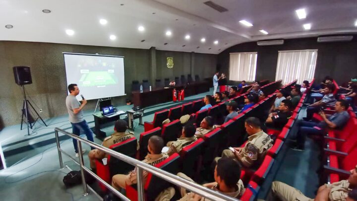 PC-AM e CBMAM realizam curso de capacitação e validação da carteira para profissionais Blaster em Pirotecnia da capital e interior