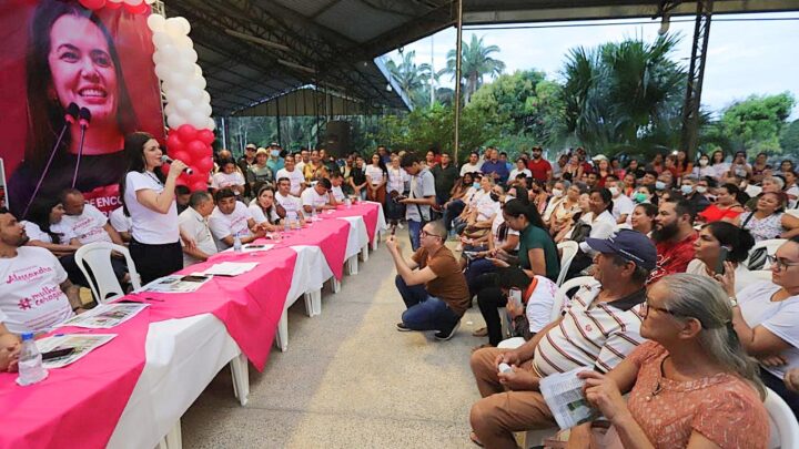 Alessandra Campêlo presta contas do mandato em Rio Preto da Eva e recebe apoio do prefeito Anderson Souza e lideranças
