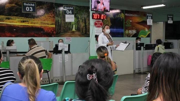 Abril Verde: Policlínica Codajás promove ações de segurança e saúde para servidores e usuários do SUS