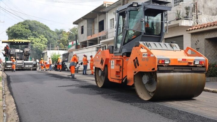 ‘Asfalta Manaus’ vai recapear 22 vias no bairro Parque 10 de Novembro