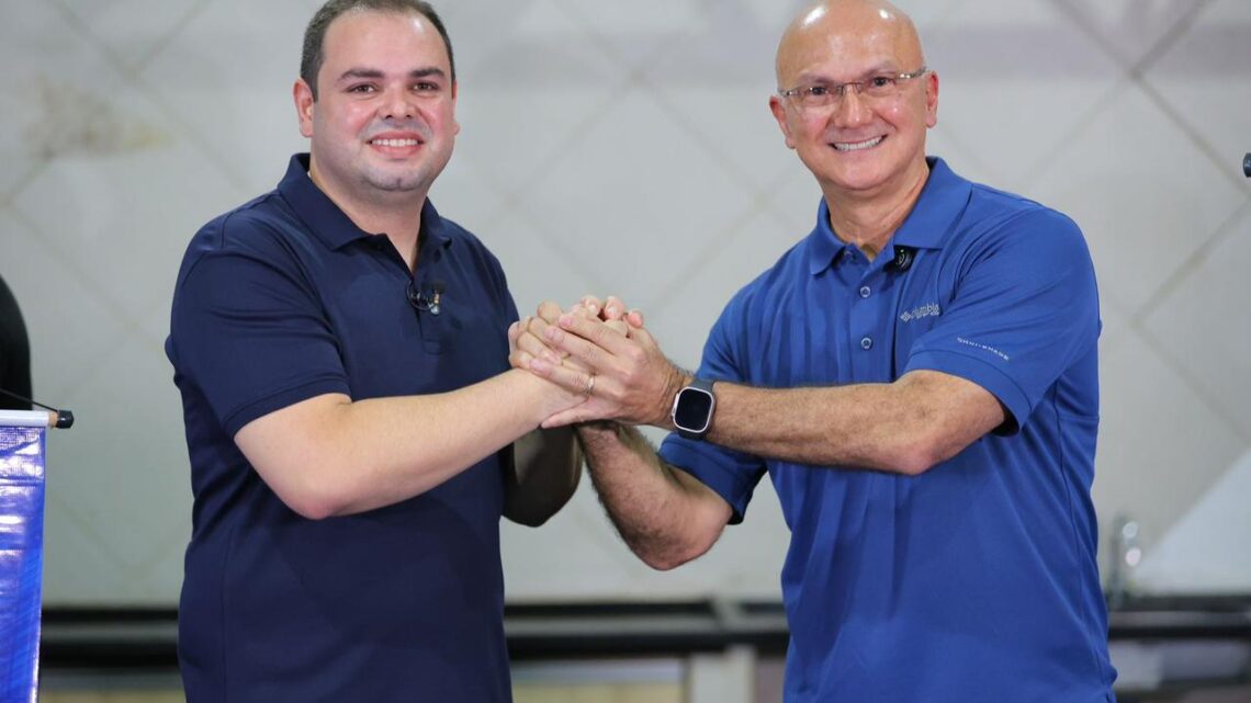 Roberto Cidade anuncia Coronel Alfredo Menezes como pré-candidato a vice-prefeito de Manaus