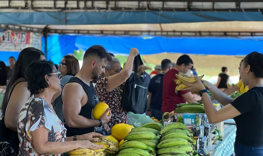 Feira Agromix oferece alimentos regionais e orgânicos, com preços acessíveis, na Zona Norte de Manaus