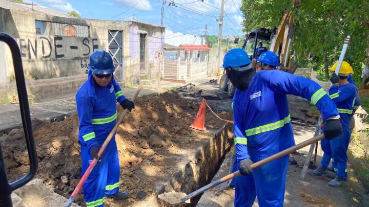 Implantação de redes de esgoto: obras têm início no conjunto Renato Souza Pinto, na Zona Norte de Manaus