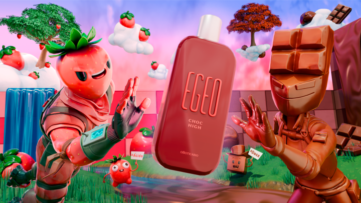 O Boticário apresenta novo EGEO Choc High com ação exclusiva no Fortnite*