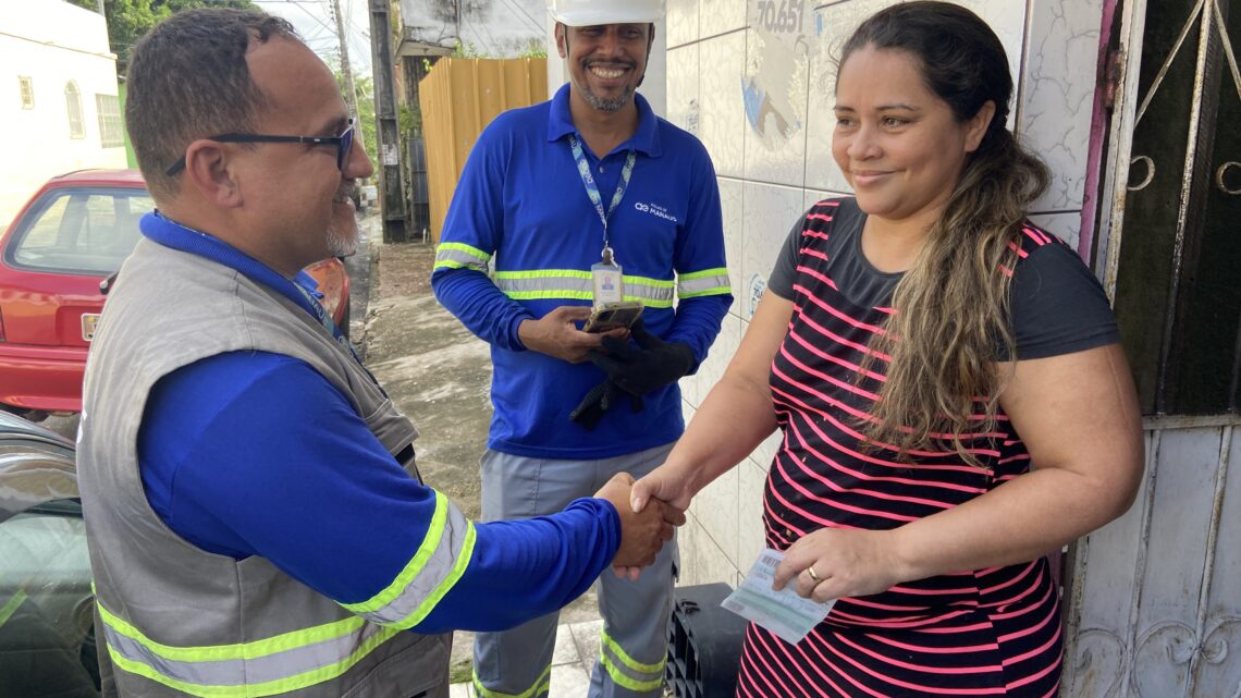 Águas de Manaus inicia 2025 com retomada de serviços e visitas porta a porta em bairros da cidade