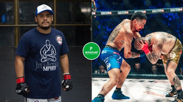 Amazonenses Marcelo Pontes e Alexandre Ribeiro lutam evento de MMA sem luvas, em junho, na Sérvia