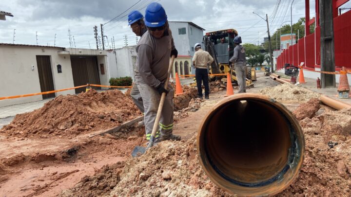 Trata Bem Manaus: Obras de esgoto chegam ao bairro compensa e contemplam mais de mil moradores