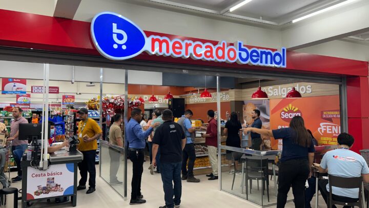 Novo Mercado Bemol é inaugurado e está aberto ao público no Centro de Manaus