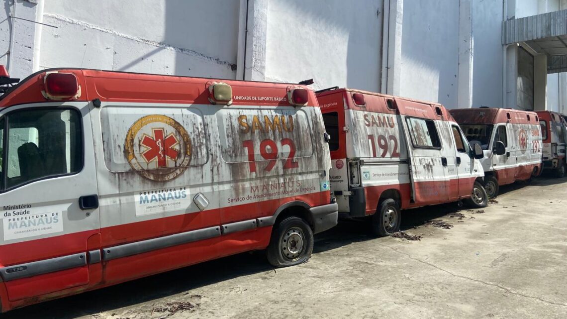 Prefeitura de Manaus fará leilões de sucatas de ambulâncias e de veículos no final de fevereiro