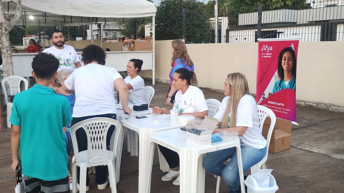 Bairro Jacarezinho, em Itacoatiara, recebe ação social com serviços e orientações de saúde, neste sábado (29)