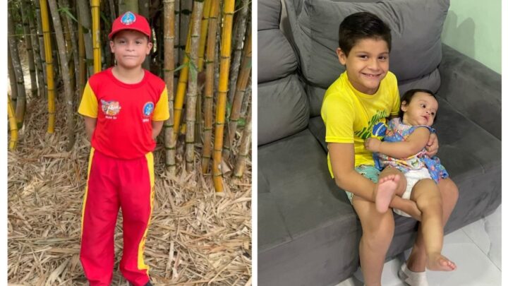 Em Manaus, Bombeiro Mirim salva irmã de um ano que se engasgou enquanto jantava