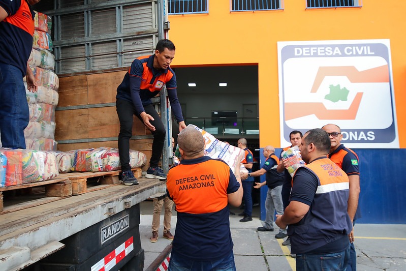 Governo do Amazonas divulga boletim sobre a cheia no estado, nesta terça-feira