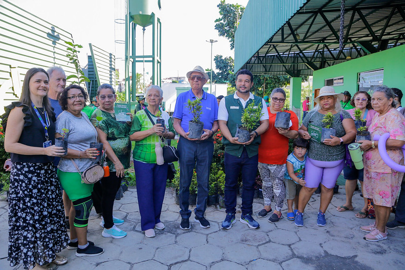 No Dia Mundial do Meio Ambiente, Prefeitura de Manaus e FUnATI promovem ação de plantio e doação de mudas