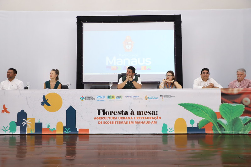 Manaus celebra o Dia Mundial do Meio Ambiente com avanços na agricultura urbana e compromisso com a restauração de ecossistemas