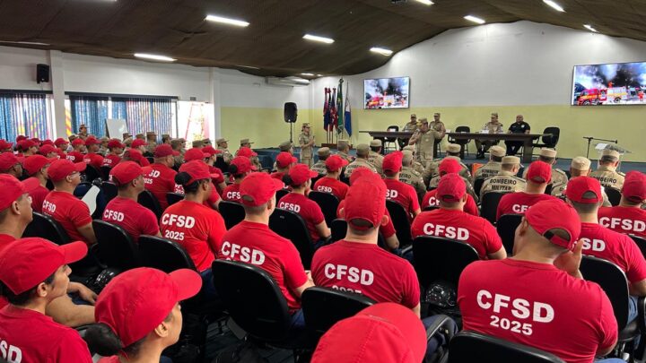 Corpo de Bombeiros inicia Curso de Formação de 210 alunos soldados convocados pelo Governo do Amazonas
