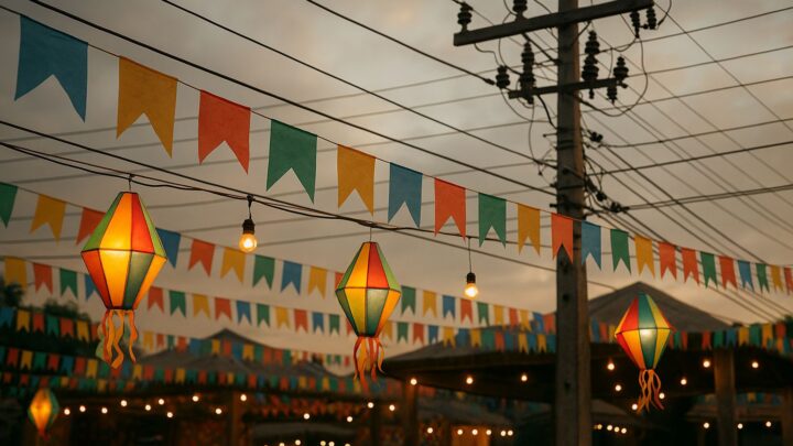 Amazonas Energia alerta sobre segurança na decoração de arraiais