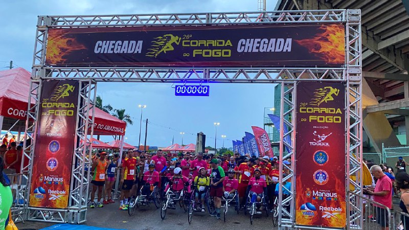 Corrida do Fogo terá ‘experiência bombeiro’ com tirolesa, passeio de viatura e tanques de crioterapia