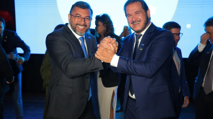Wilson Lima defende pacto pelo Brasil em convenção que sela federação entre União Brasil e Progressistas