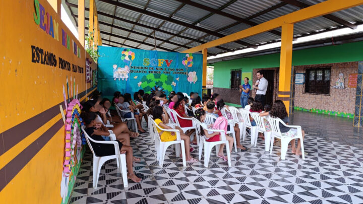 Em Guajará, MPAM realiza atividade educativa sobre direitos de crianças e adolescentes