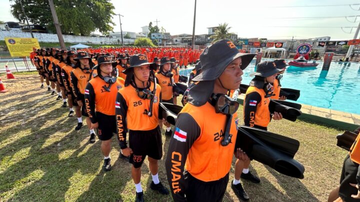 Corpo de Bombeiros inicia quarta turma do curso de mergulho autônomo do Amazonas