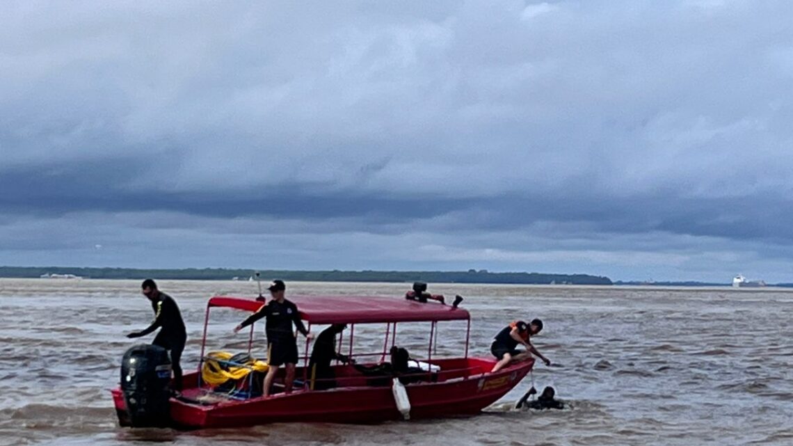 Embarcação que naufragou no Amazonas é localizada neste sábado (14/02)