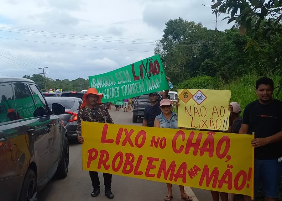 Justiça suspende obras de construção de aterro sanitário em Iranduba e impõe multa diária de R$ 50 mil.