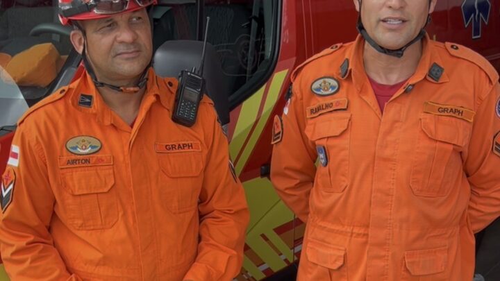 Bombeiros resgatam criança presa dentro de veículo no bairro Adrianópolis, em Manaus