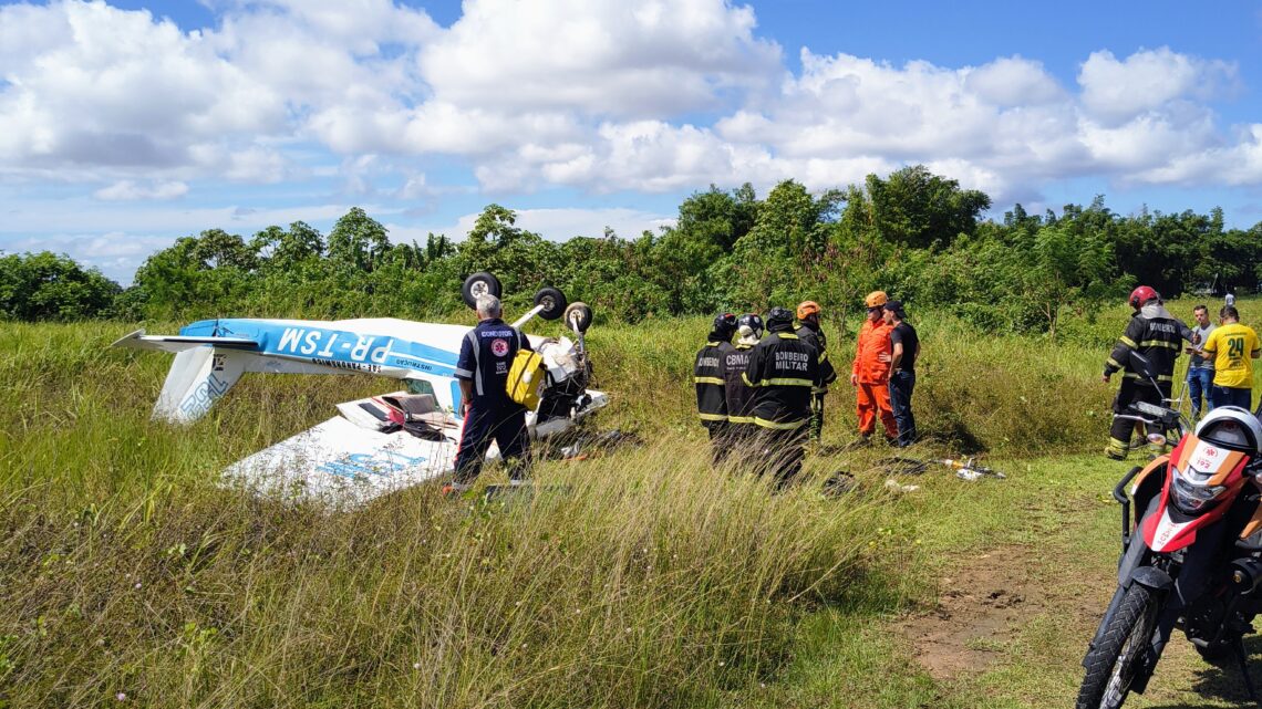 Morre segunda vítima da queda de avião, em Manaus