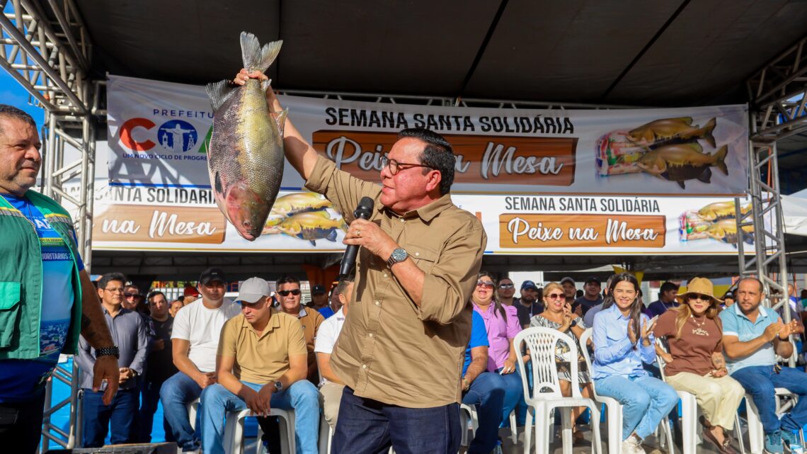 Prefeitura de Coari distribui 40 toneladas de pescado e beneficia 10 mil famílias na Semana Santa
