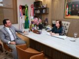 Wilker Barreto leva à presidente do TCE-AM demanda de aprovados em seleção de Lábrea