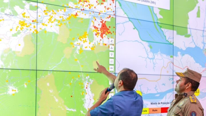 Governador Roberto Cidade reforça atuação estadual no combate às queimadas no Amazonas