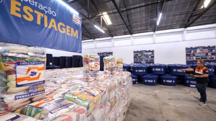 Governo do Amazonas divulga boletim sobre a estiagem, nesta terça-feira