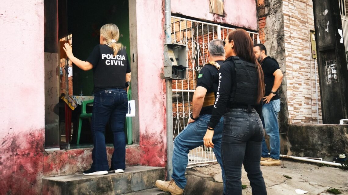 Operação Mulher Segura: No dia D, PC-AM prende quatro homens por crimes no contexto de violência doméstica