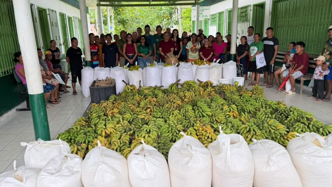 PAA Indígena entrega mais de 3 toneladas de alimentos em Eirunepé